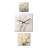 Lyris Metal Wall Clock