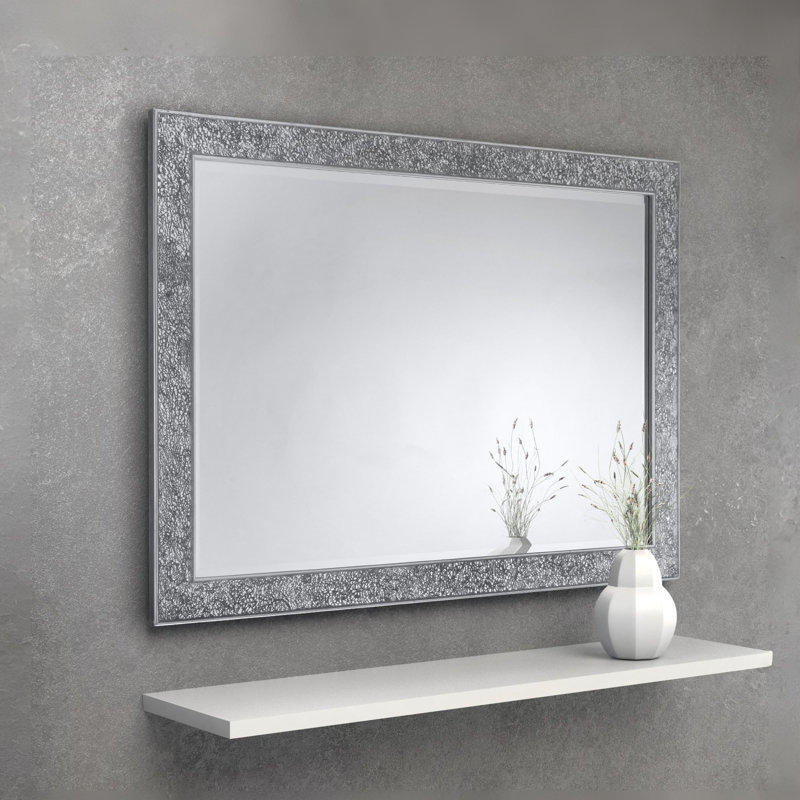 Frechette Engineered Wood Flat Wall Mirror