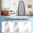 Large Framed Waterdrop Floor Mirror-847561413-847561409