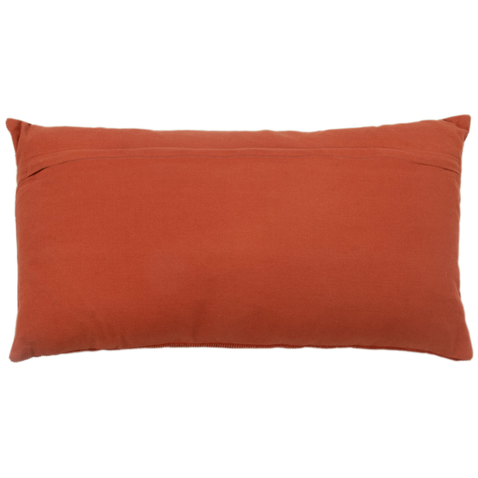 Brockett Textured Lumbar Throw Pillow, Red