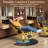 Black And Gold Barber Chair, Reclining Salon Chair With Removable Headrest, Retro Hair Chair With Heavy-Duty Steel Frame, Luxury Stylist Chair Gold Salon Chair, Weight Capacity 550 Lbs