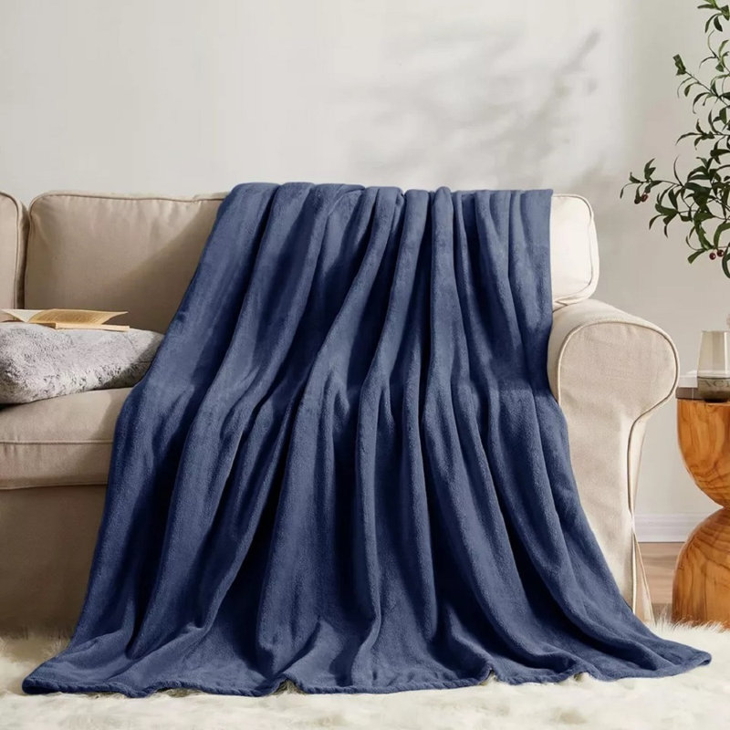 Fairmont Park Throw, Blue, 150cm W x 240cm L