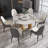 Round Sintered Stone Dining Table With Lazy Susan-1508190348-1508190352