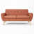 Burnt Orange Polyester