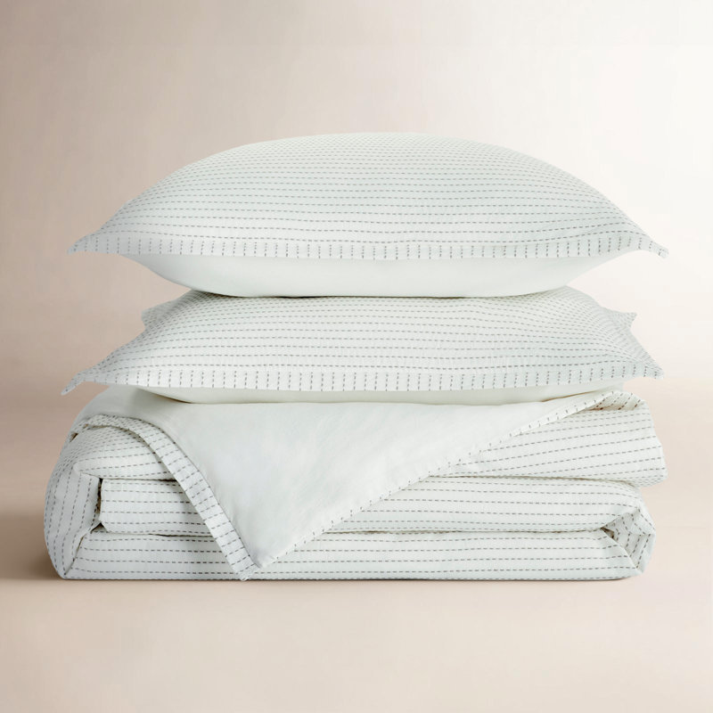 Karina Duvet, King Duvet Cover, Ivory