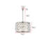 Lustree tambour 6 lumières unique Swinney-22795763