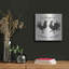 «Le Coq Silhouette Sq Words» par Courtney Prahl, art mural en métal-466413652
