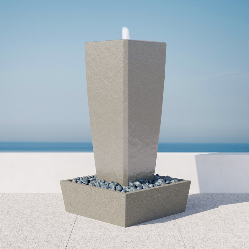 Indoor Outdoor Cascade Fountain, Sand