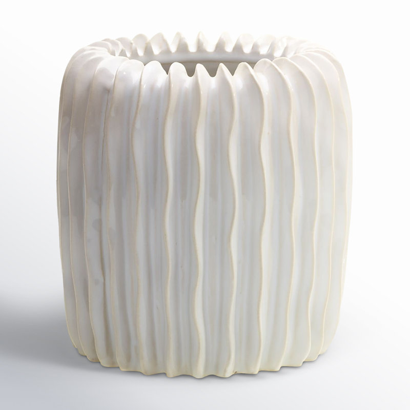Waikiki White 5" Ceramic Table Vase