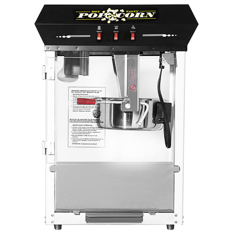 Machine à maïs soufflé 8 oz. gameroomdepot de la station de collation