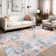 Fillender Washable Area Rugs Non-Slip Modern Abstract Soft For Living Room Entryway Bedroom