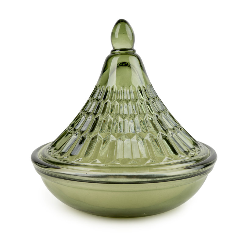 Musk Scented Novelty Candle with Glass Holder