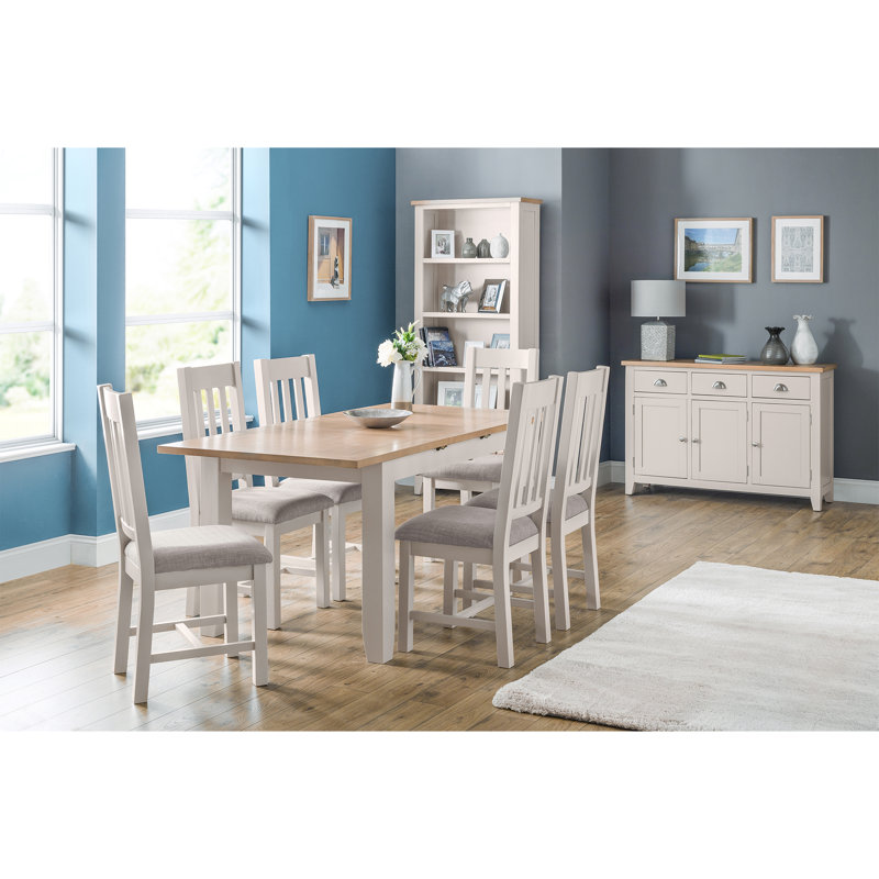 Port Mahon 128cm Sideboard, Oak/Elephant Grey