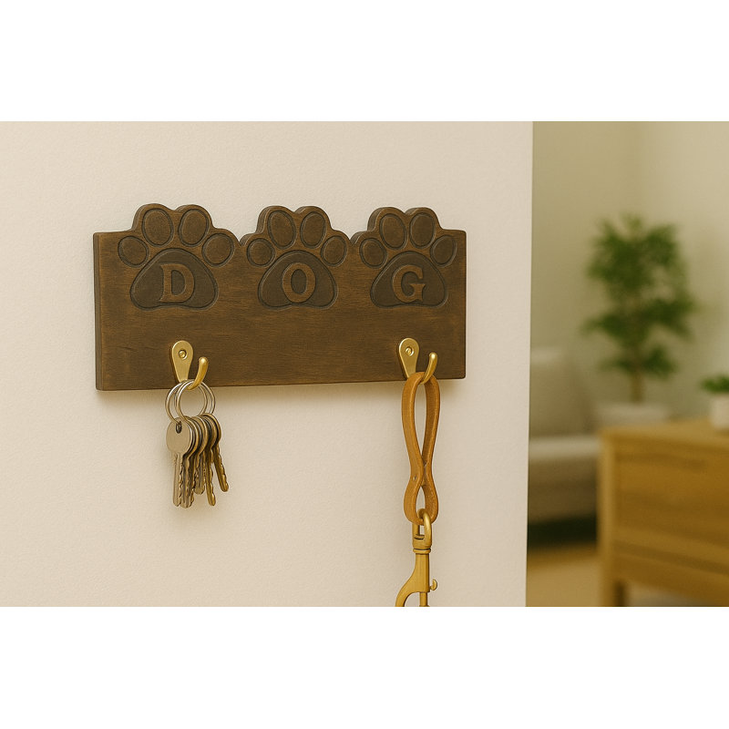 Leash Holder | TailTidy Wood Leash Holder