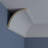 6 1/4"H x 6 1/4"P x 8 7/8"F x 94 1/2"L Classic Crown Moulding