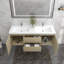 Ensemble de meuble-lavabo mural double l 60 po Auvimar-1704789979