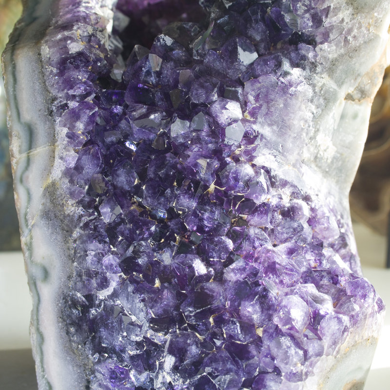 Dynamic, Cut Base Amethyst Geode