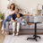 Height Adjustable Rolling Laptop Desk