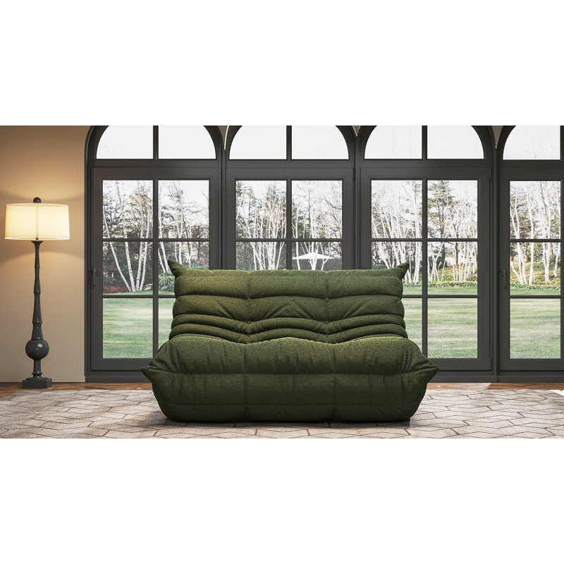 Armless 2-Seat Togo Two Seater Large Sofa