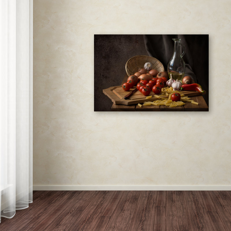 Margareth Perfoncio Buon Appetito Canvas Art in 27" x 33"
