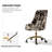 Landynn Swivel Task Chair with Animal Print Design-1614116096