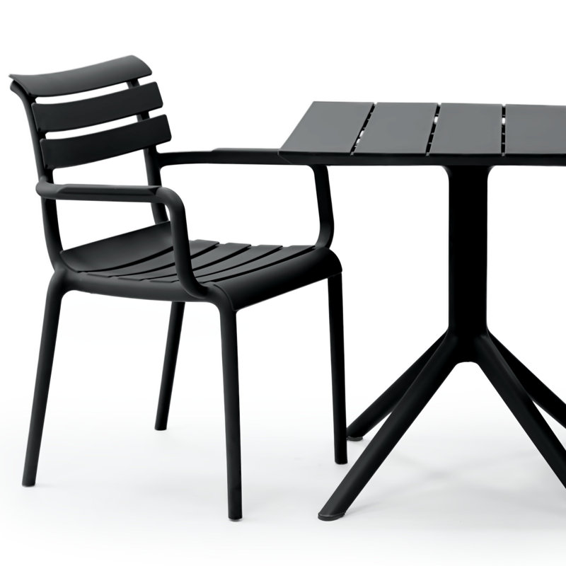 Centreville 2 Person Dining Set, Balck