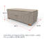Housse pour repose-pieds / table basse mince Miguel-1640194666