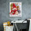 «Epic Graffiti« A Little Piggy In A Red Hat And A Scarf »par Kajenna Art, art mural sur toile, 20 po x 24 po-117052026