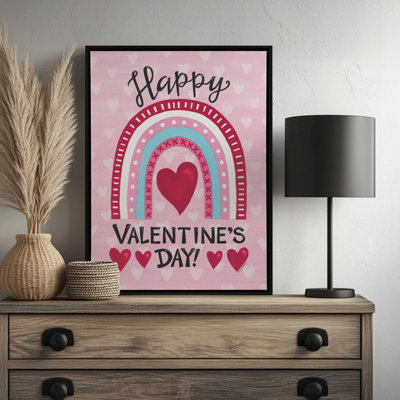 «Valentine Rainbow» par Deb Strain, reproduction d'art