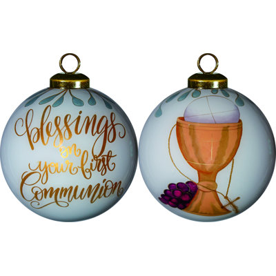 3'' Solid Colour Glass Ball Ornament