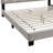 Samanthalee Tufted Upholstered Platform Bed-29890357-29890356