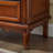 Deep-cherry Solid Wood Accent Cabinet-1421515435
