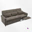 Canapé convertible 81,9 po avec fauteuil inclinable-1335274349