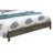 Stylish Gray Full Bed With Functionality