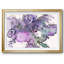 Lavande florale Splendor II - encadrée, impression encadrée avec biseau mat et verre-673512945-673512951