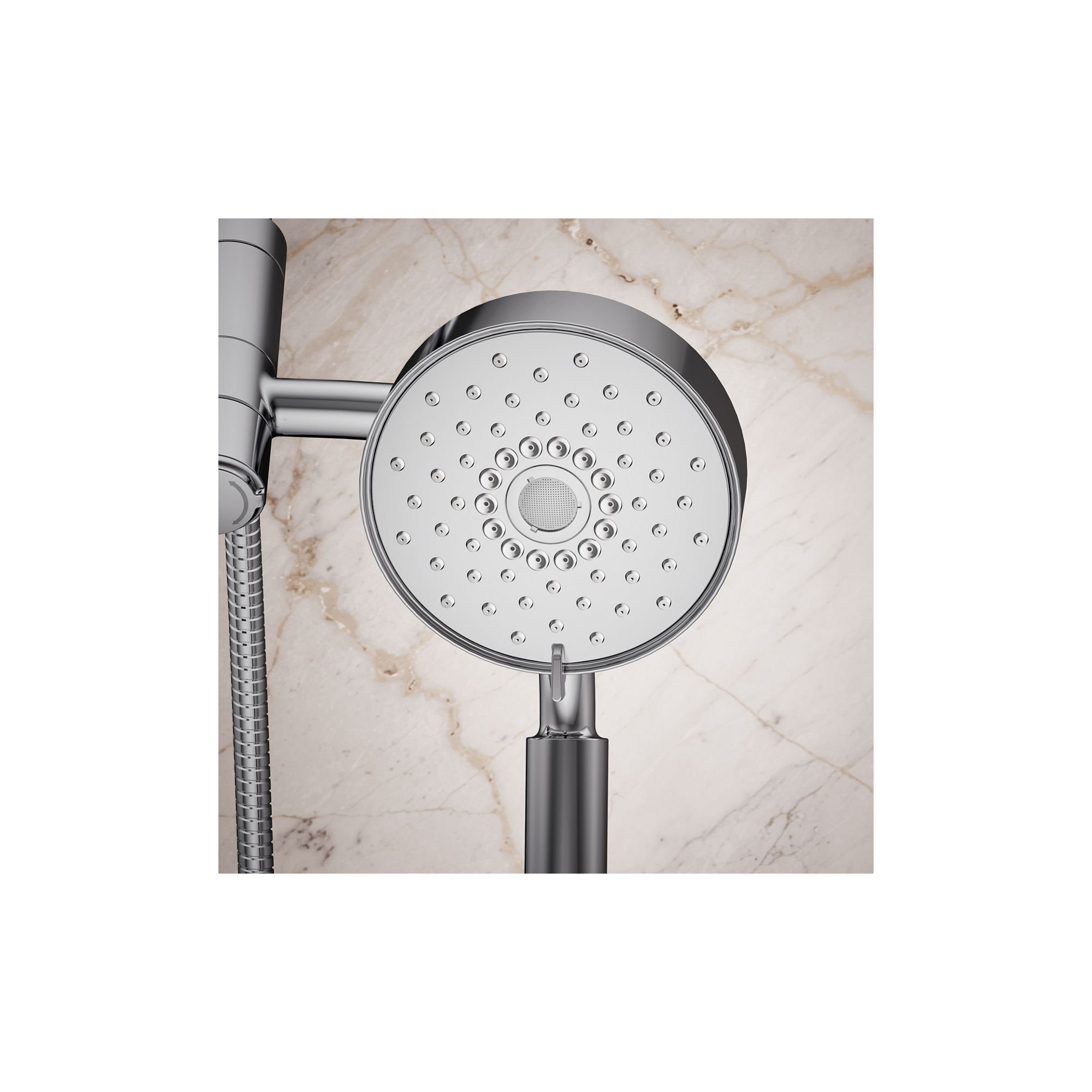 Purist 2.5 GPM 2-In-1 Multifunction Shower Combo Kit, Polished Chrome