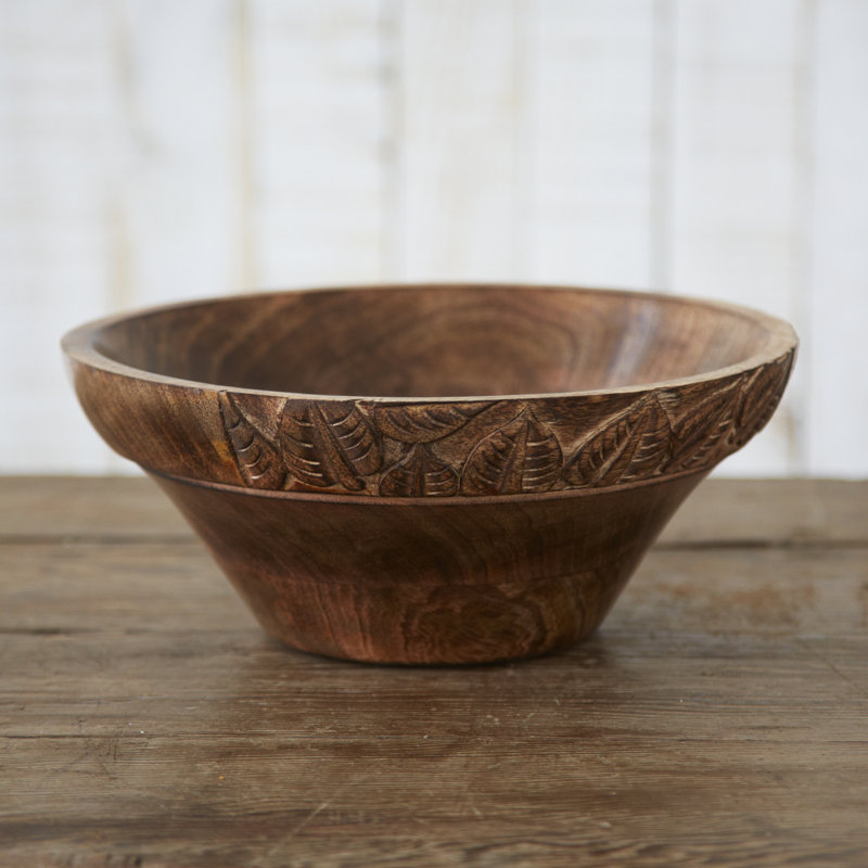 Wood Decorative Bowl 1