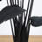 6Ft. Artificial Halloween Black Travelers Palm Tree