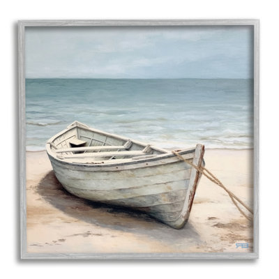 Bb-418, reproduction encadrée d'un simple bateau encadré par RB