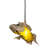 1 - Light Corinth Unique/Statement Pendant