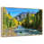 Cadre flottant en bois naturel