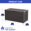 Contenant verrouillable pour terrasse 100 gallons-109100749
