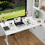 Bureau pour travailler assis ou debout ergonomique avec contrôleur de préréglages de mémoire pour le bureau personnel