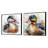 Magnificent_Male Duck - Animal Duck Square Collage Set Of 2-1331283844-1331283847