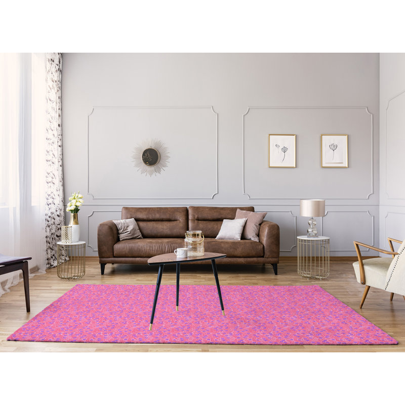 Chenille Floral Indoor Rug, Rectangle 9' x 12'