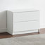 Système d'organisation mural en bois blanc Devi
