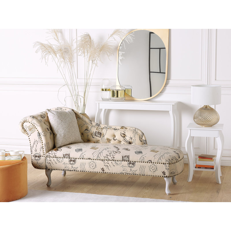 Munich Upholstered Chaise Lounge, Left-Arm Chaise