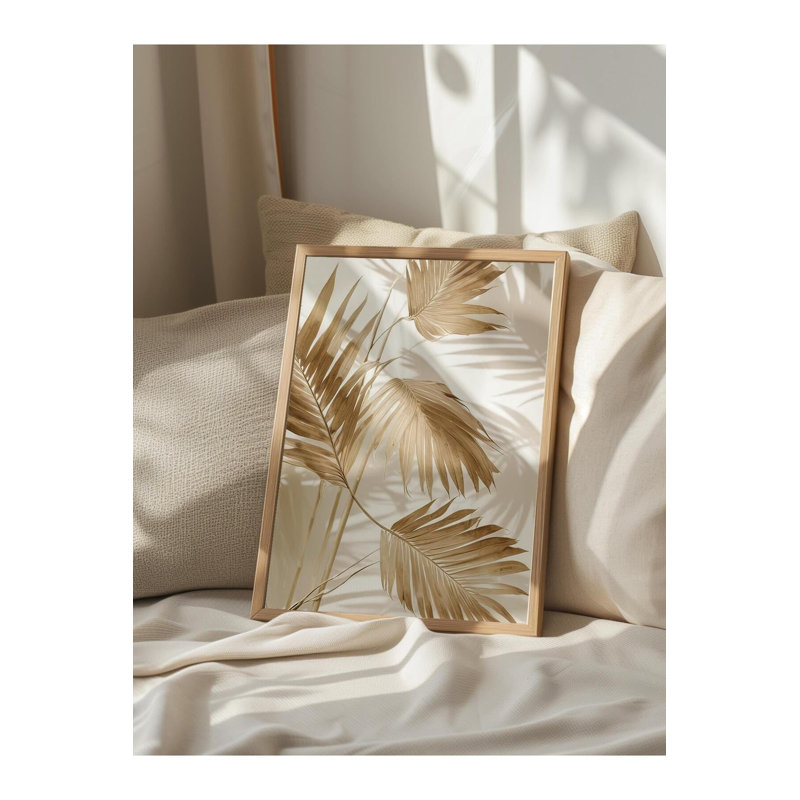Peinture décorative encadrée