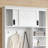 Hall Tree With Bench And Shoe Storage,Entryway Bench With Coat Rack,3 Shelves And Drawers