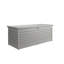 Coffre de terrasse en métal galvanisé avec verrou et fermeture hydraulique à fermeture en douceur et à fermeture en douceur de L 71,25 po x l 31,1 po x H 27,9 po Bioorts LeisureTime 210-94848100